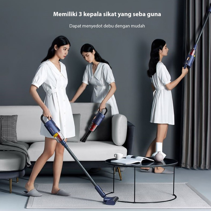 Deerma Vacuum Cleaner Penyedot Debu Cordless Portable - VC811 